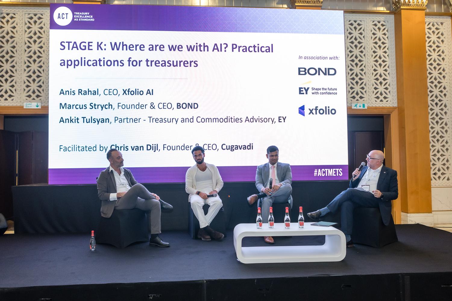 Marcus speaking at ACT Middle East